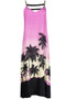 Palm Angels Sunset print midi dress