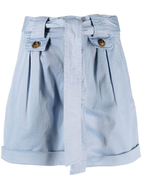 Woolrich Stretch cotton twill shorts