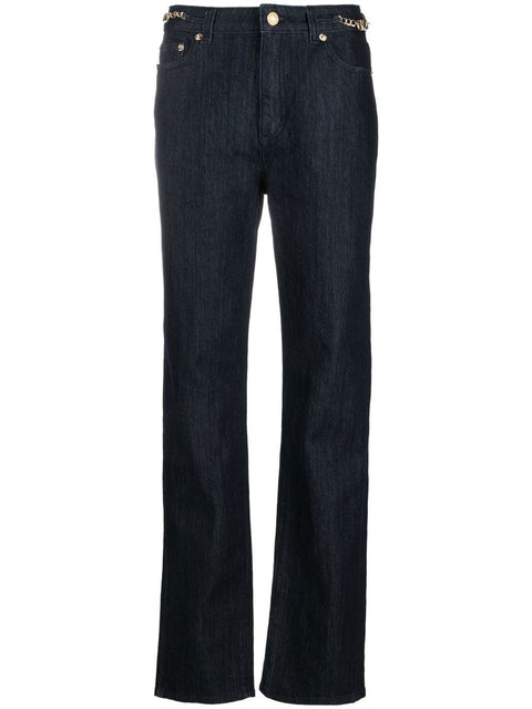Mmk Cropped denim jeans