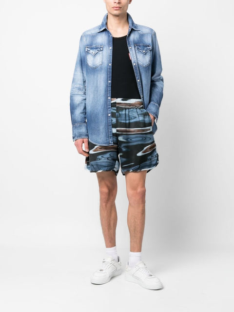 Blue Sky Inn Printed shorts