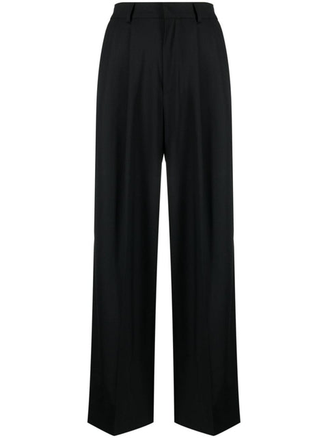 Az Factory With Lutz Huelle Wide leg wool trousers