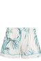 F.R.S . Printed drawstring cotton shorts
