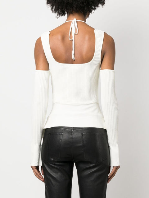 AndreĀdamo AndreÄdamo Knit ribbed top