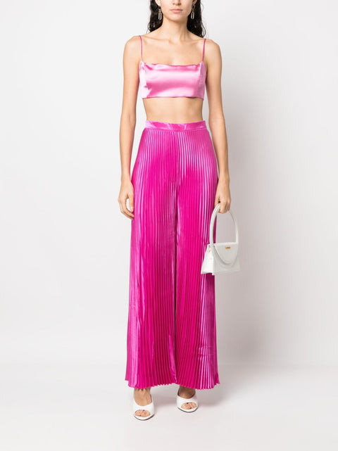 L'Idee Woman High waisted wide leg pants