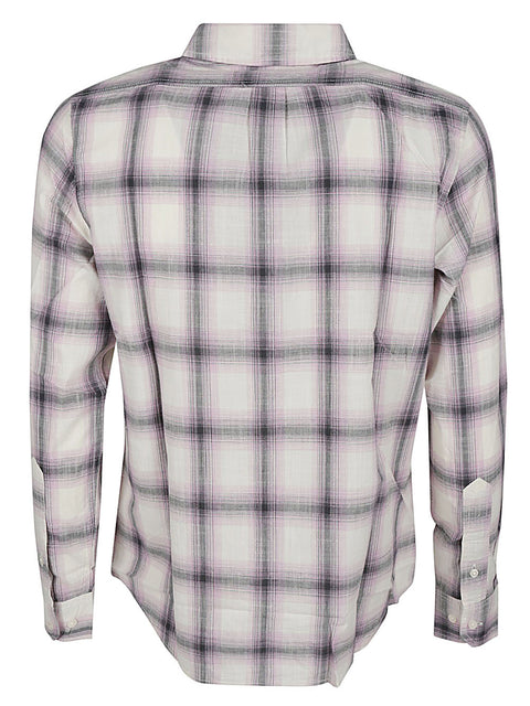 Lee long-sleeve plaid shirt
