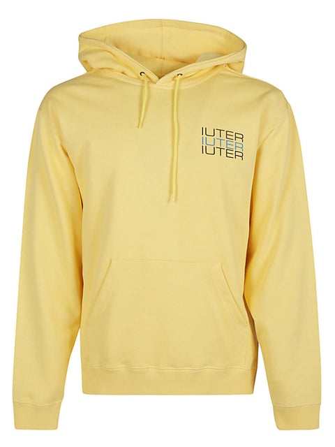 Iuter Printed cotton hoodie