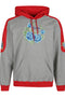Iuter Printed cotton hoodie