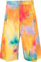 Études Ãtudes Tie-dye print cotton shorts