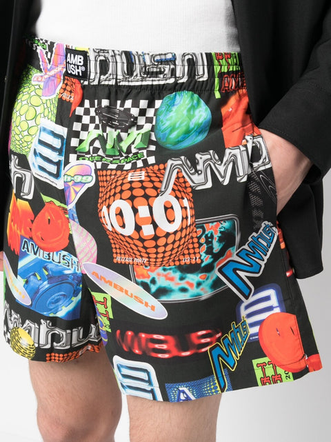 Ambush Printed shorts