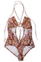 Knwls Side lacing swinsuit