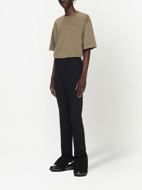 Off White Wool skinny trousers