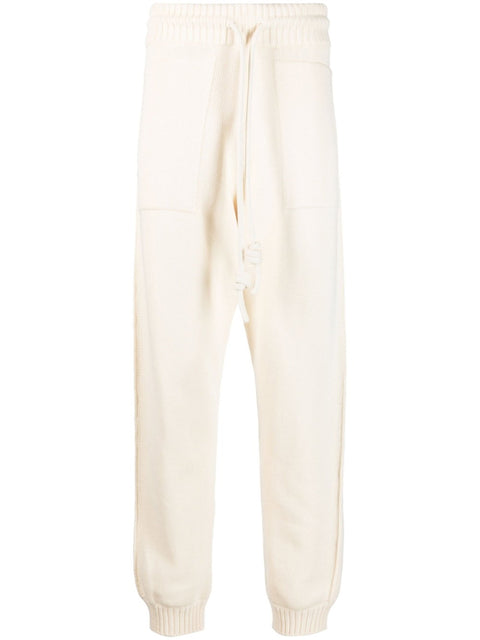 Off White Diag-stripe knitted track pants