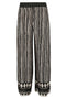 Obidi Striped silk trousers