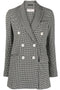 Circolo 1901 Pied de poul double-breasted jacket