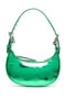 By Far metallic-effect tote bag