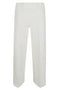 Avenue Montaigne Cropped frayed denim trousers