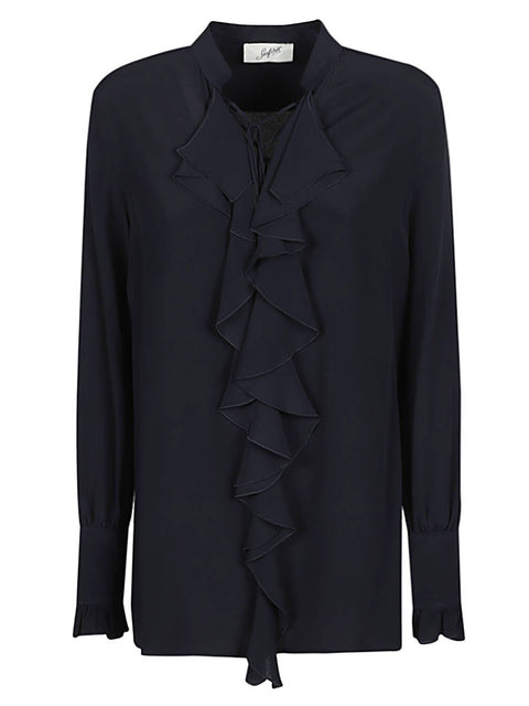 Seafarer Milly ruched shirt