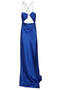 The Sei Asymmetric silk long dress