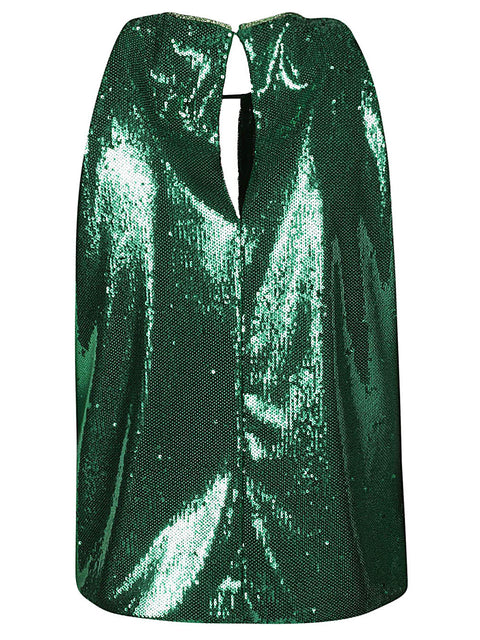 Dahlo Sequin cropped top