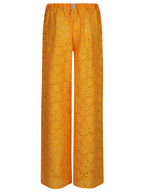 Feel Me Fab Tartana wide leg trousers