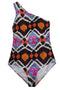 Feel Me Fab Cadaques printed one-piece swimsuit