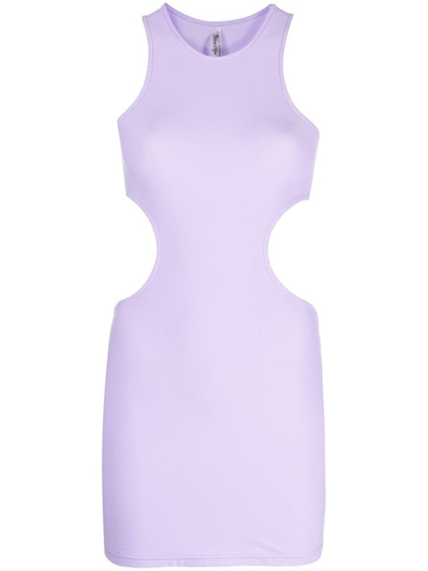 Reina Olga Cut-out detail short dress