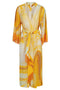 Jonathan Simkhai Odelia cotton blend silk printed cover up