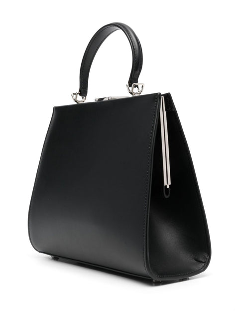 Armarium logo-plaque leather tote bag