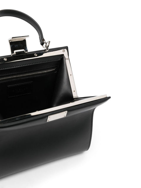 Armarium logo-plaque leather tote bag