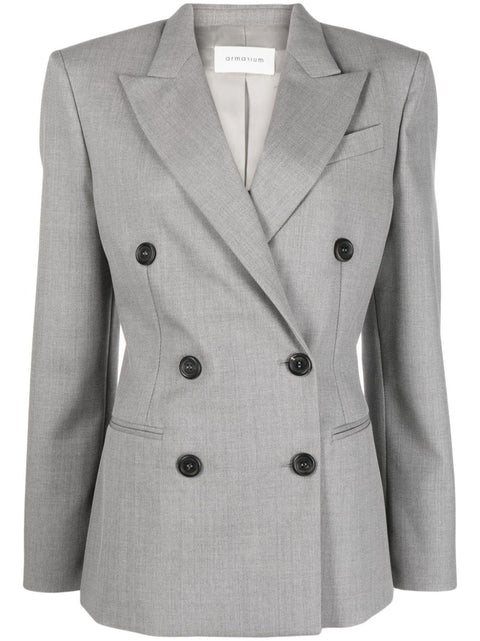 Armarium Double-breasted wool jacket
