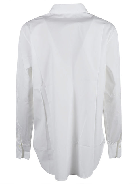 Judy Sanderson Button-down cotton shirt