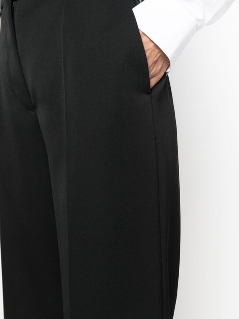 Lanvin Wide leg wool trousers