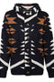 Tooco Ethnic print cardigan