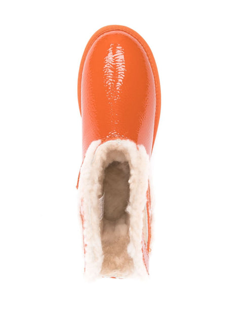 UGG X Telfar Logo Mini Crinkle Boots