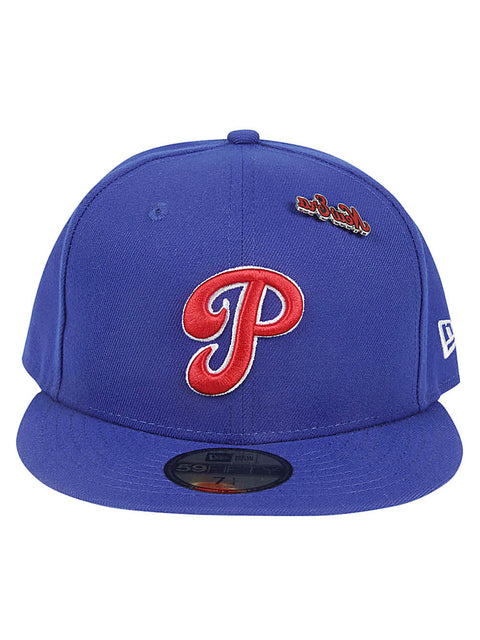 New Era Philadelphia Phillies 59FIFTY MLB Cooperstown Pin Pack Royal Cap