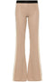 Palm Angels Logo tape knitted trousers