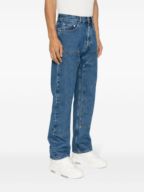 Palm Angels Monogram denim jeans