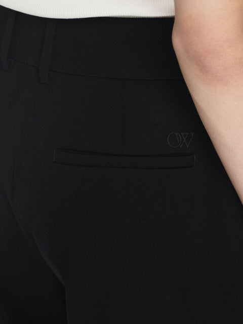 Off White Formal over wool trousers