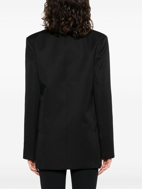 Off White single-breasted virgin-wool blazer