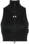 Courreges Pre Cropped track vest