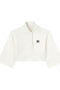Palm Angels Monogram cropped polo shirt