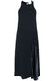 Erika Cavallini Semi-Couture Sleeveless midi dress