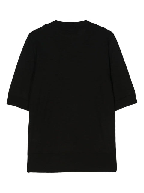 Wild Cashmere Silk and cashmere blend half-sleeve sweater