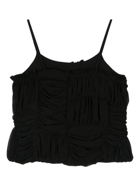 Comme Comme Ruffled top