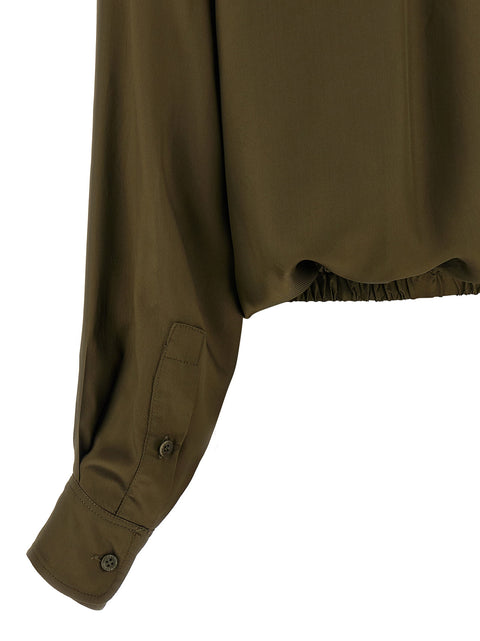 Nude Plastron Shirt