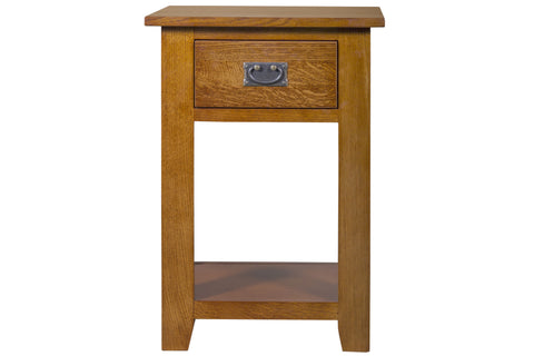 Mission 1-Drawer Nightstand – Michael's Cherry | Crafters & Weavers
