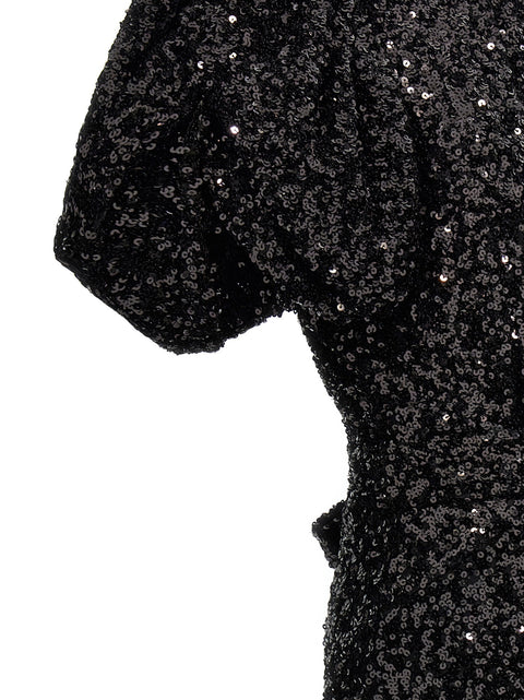 Rotate Birger Christensen Sequin Midi Dress