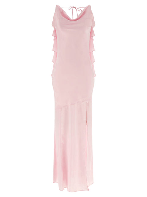 Rotate Birger Christensen Maxi Waterfall Dress