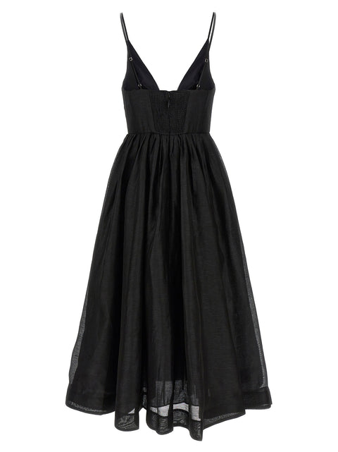 Zimmermann Illustration V Neck Midi Dress