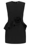Rotate Birger Christensen Black Pink Dress